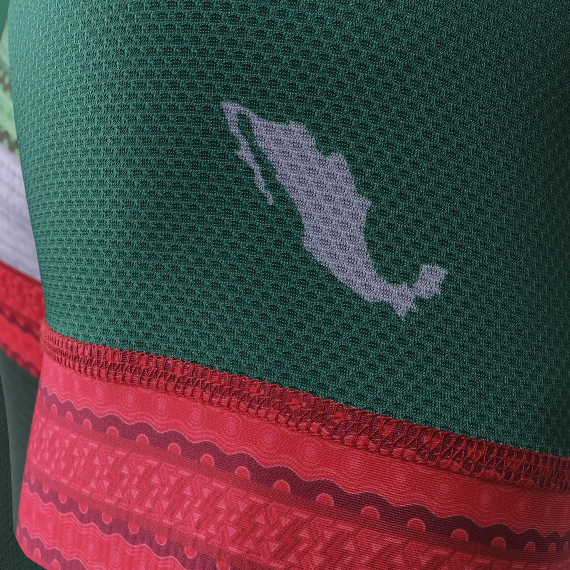 Jersey para ciclismo APHESIS México Esmeralda para caballero